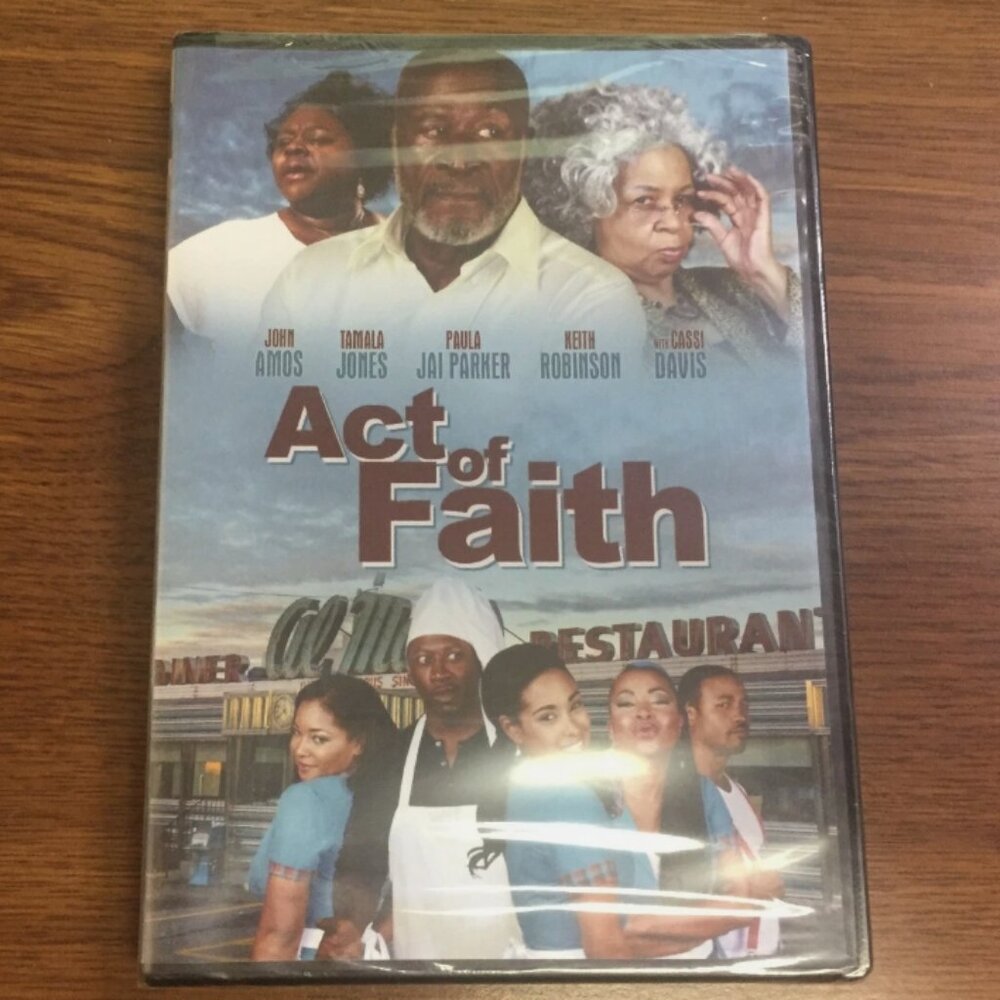 NEW Act of Faith DVD John Amos, Keith Robinson, Tamala Jones, Paula Jai Parker